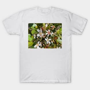 White flower T-Shirt